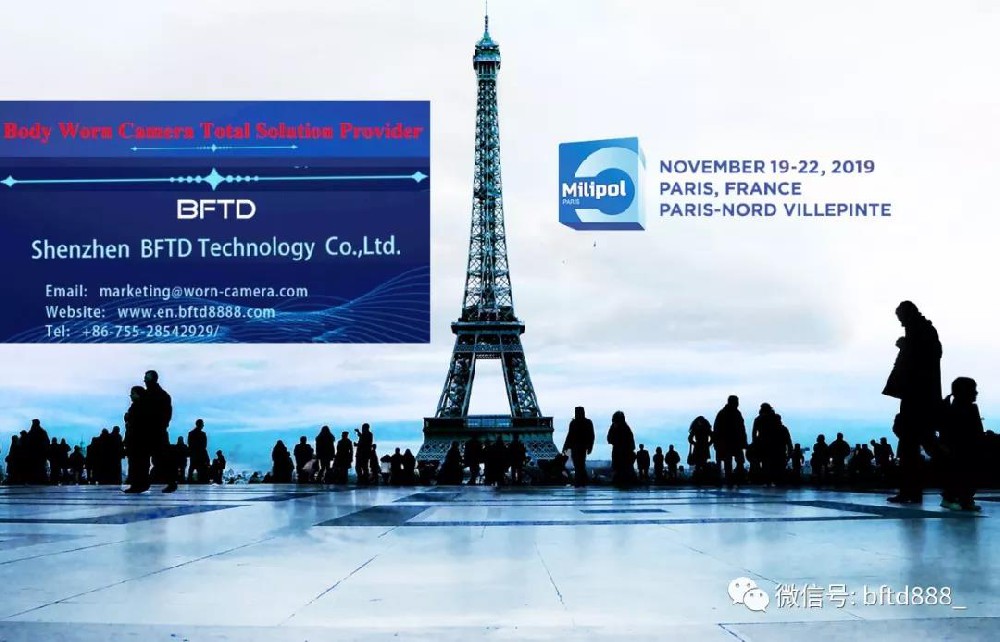 BFTD brings new Body worn camera to Paris Milipol